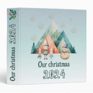 Classeur personnalisé pour album d'hiver