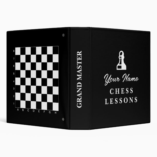 Classeur personnalisé pour joueur et enseignant (Arrière-plan)