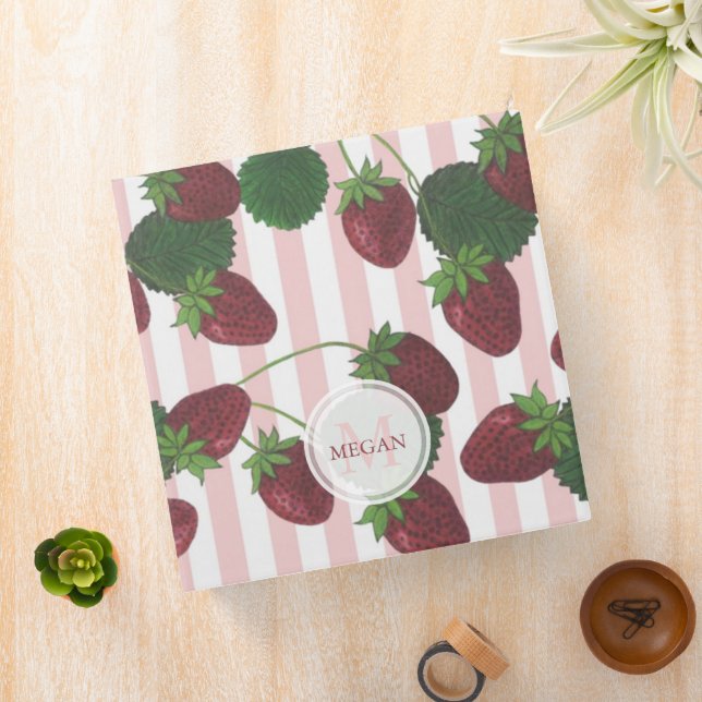 Classeur Personnalisé : Vigne de fraise (In Situ)