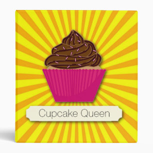 Classeur Personnaliser Cupcake et Sunshine