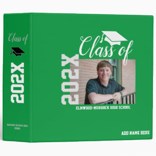 Classeur Personnaliser Green Ajouter un album photo Classe 