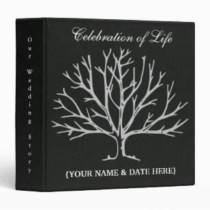 Classeur Personnaliser le livre d'or de la célébration de l