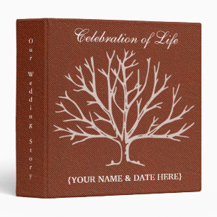 Classeur Personnaliser le livre d'or de la célébration de l