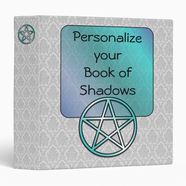 Classeur Personnalisez votre livre d'ombres (Devant/Côté)