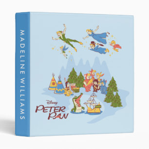 Classeur Peter Pan survole le pays