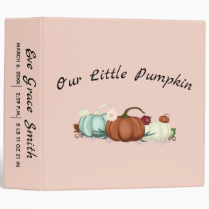 Classeur Petit Citrouille Nouveau-né bébé Album