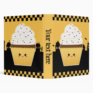 Classeur Petit gâteau mignon de Kawaii Halloween