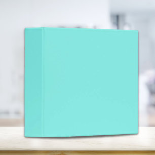Classeur Petite chic aqua turquoise Robins Bleu oeuf