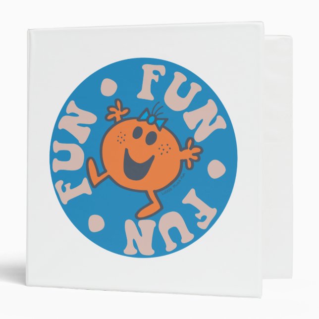 Classeur Petite Miss Fun Fun Fun Fun Fun (Devant/Intérieur)