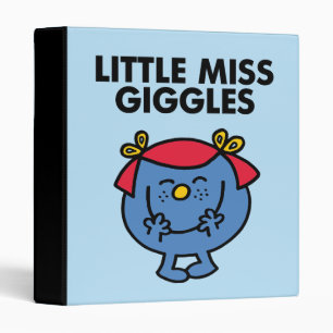 Classeur Petite Miss Giggles Lettres noires