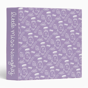 Classeur Petite Miss Naughty   Impression violette