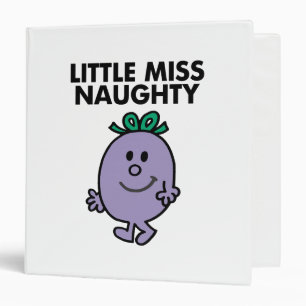 Classeur Petite Miss Naughty Lettres noires