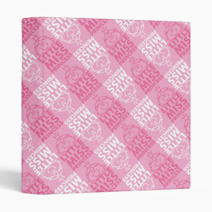 Classeur Petite Mlle Princesse Joli En Motif rose