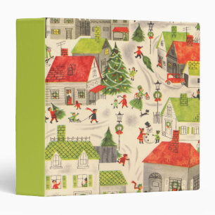 Classeur Peu de village de Noël