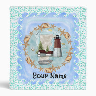 Classeur Phare Coquilles de Rhode Island