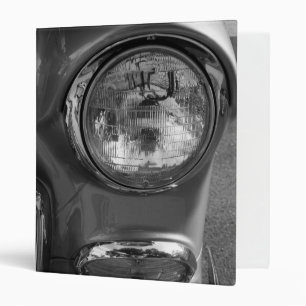 Classeur Phare de la Chevy 55 en nuances de gris