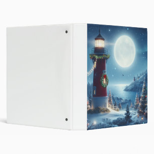 Classeur Phare de Noël nautique
