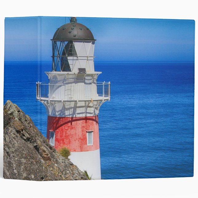 Classeur Phare du Cap Palliser Nouvelle-Zélande (Devant/Côté)