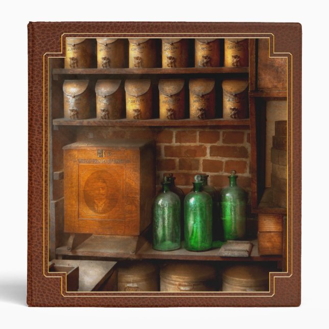 Classeur Pharmacie - magie pharmaceutique (Devant)