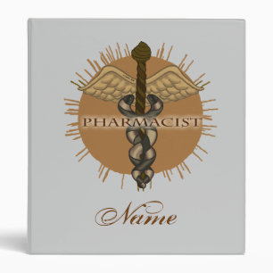 Classeur Pharmacien Caduceus