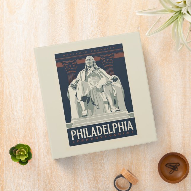 Classeur Philadelphie | Institut Benjamin Franklin (In Situ)