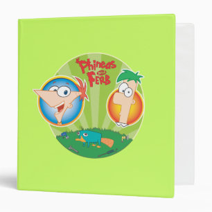 Classeur Phinées et Ferb