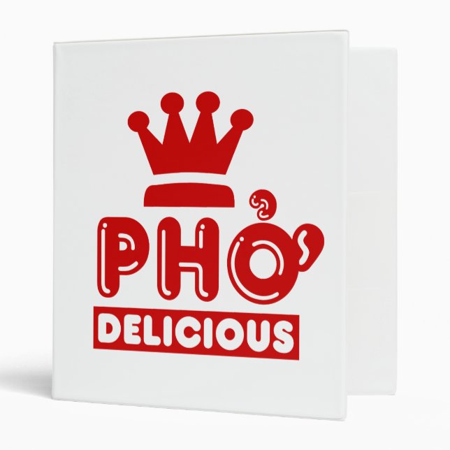 Classeur Pho King Delicious (Devant/intérieur)