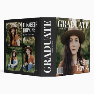 Classeur Photo de couverture du magazine des diplômés Remis