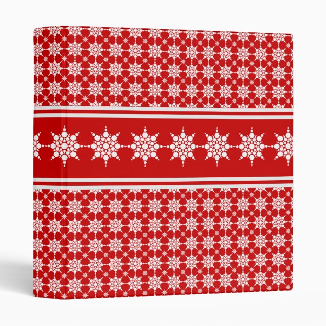 Classeur photo de Noël | Classeur de recettes de N (Devant/Côté)