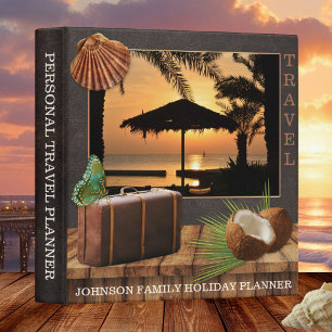 Classeur photo de voyage Faux Leather