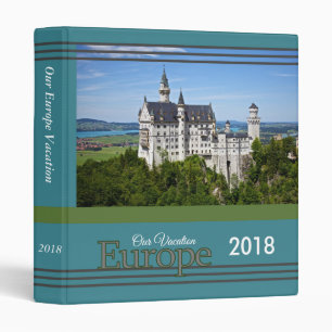 Classeur Photo européenne de vacances de château