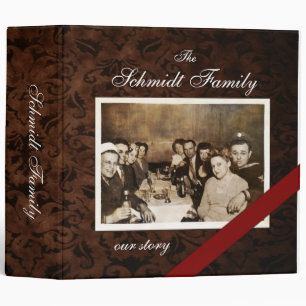 Classeur Photo faite sur commande d'histoire de famille 2"