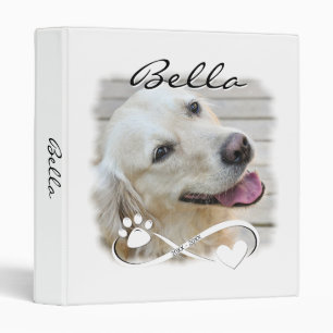 Classeur Photo Mémorial du chien Paw Heart Infinity Album p
