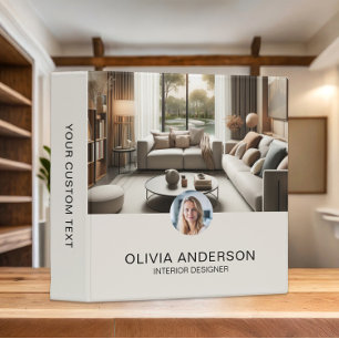 Classeur Photo moderne QR Professionnel des médias sociaux