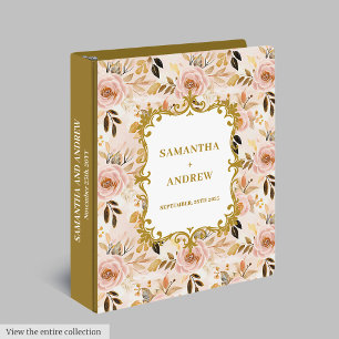 Classeur photo Romantic Blush Gold Mariage