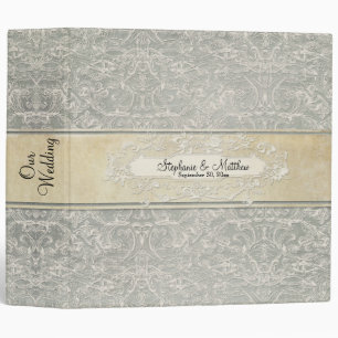 Classeur photo vintage français Régency Lace Maria