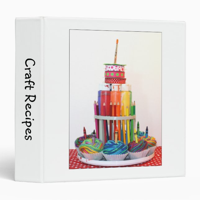 Classeur Photographie "de gâteau de métier" (Devant/Côté)