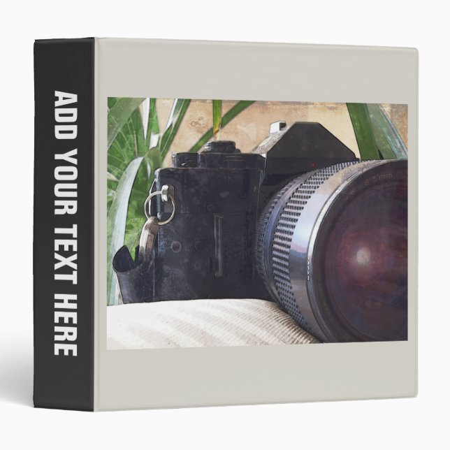 Classeur Photos du passé (Devant/Côté)