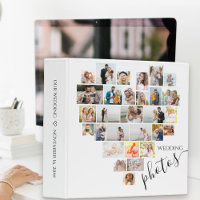 Photos mariages Photographie en forme de coeur Col