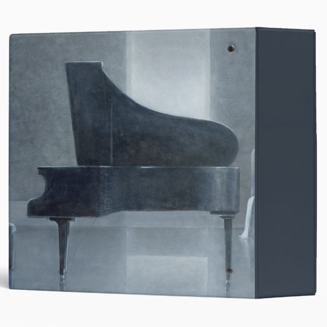 Classeur Piano noir 2004 (Dos/Côté)