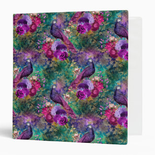 Classeur Pic rose pourpre Floral
