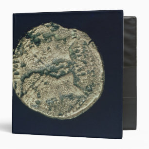 Classeur Pièce de monnaie avec des têtes de Jules César 