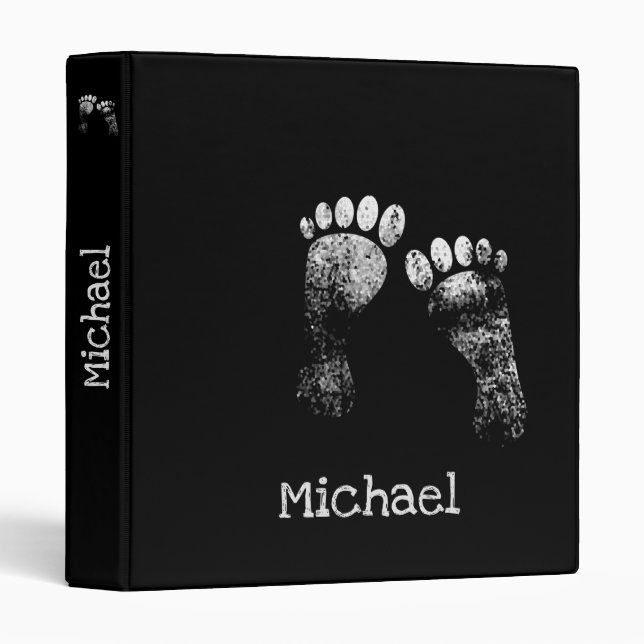 Classeur Pieds favoris, trace la personne suivante, blague  (Devant/Côté)