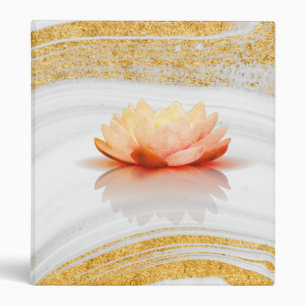 Classeur Pierre de granit de marbre blanc Cool, lotus paill