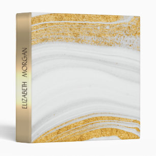 Classeur Pierre de granit de marbre blanc Cool, Paillettes 