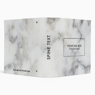 Classeur Pierre de marbre blanc et gris Faux