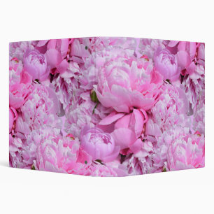 Classeur Pies roses et violettes
