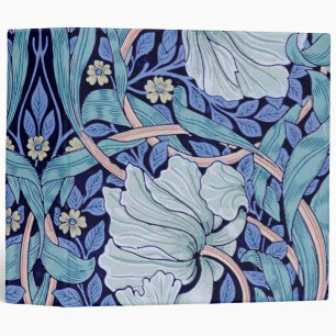 Classeur Pimpernel Blue, William Morris