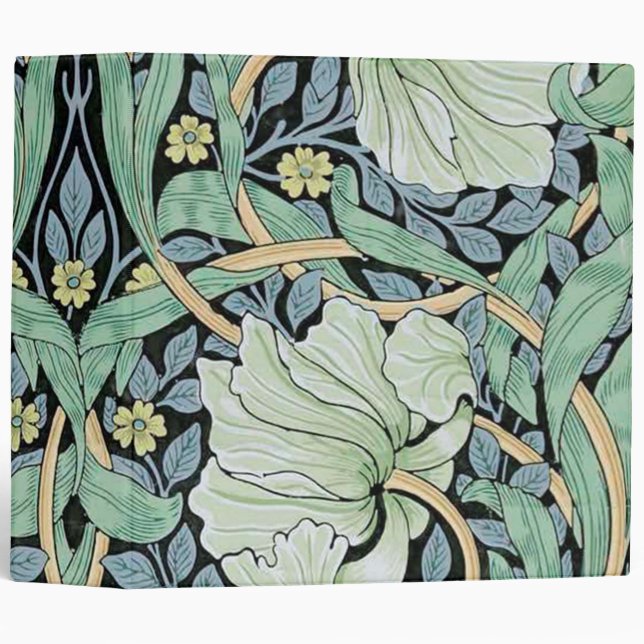 Classeur Pimpernel, William Morris (Devant/Côté)