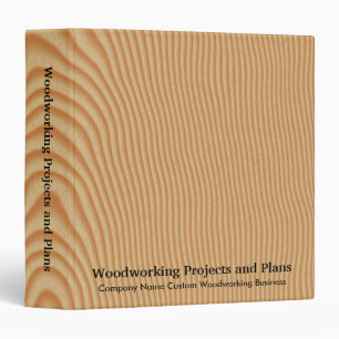Classeur Pin de projets et de plans de travail du bois